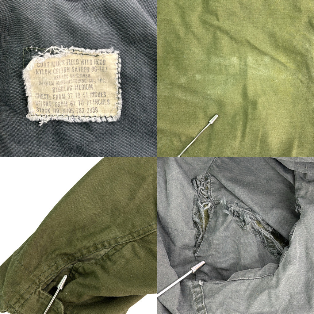 60s U.S.ARMY M-65 Field Jacket 2nd Gray Liner