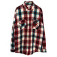 80s FIVE BROTHER Flannel Shirt