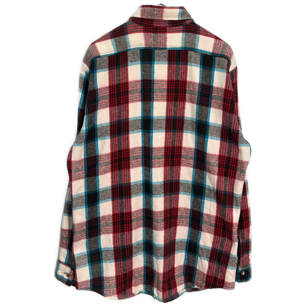 80s FIVE BROTHER Flannel Shirt