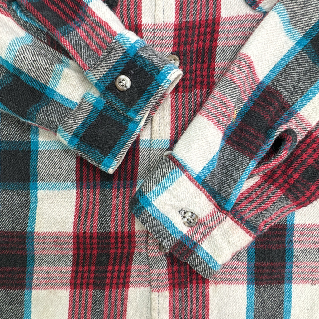 80s FIVE BROTHER Flannel Shirt