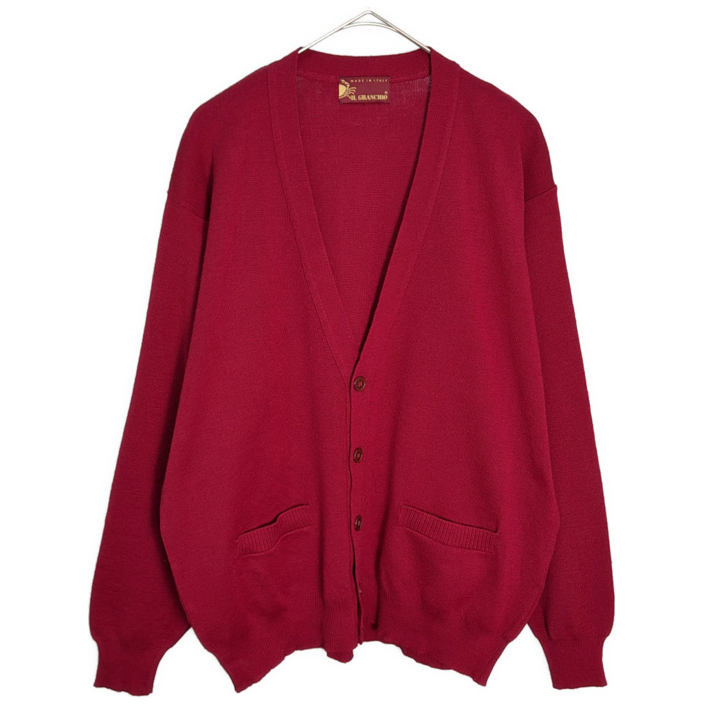 90s IL GRANCHIO Plain Cardigan