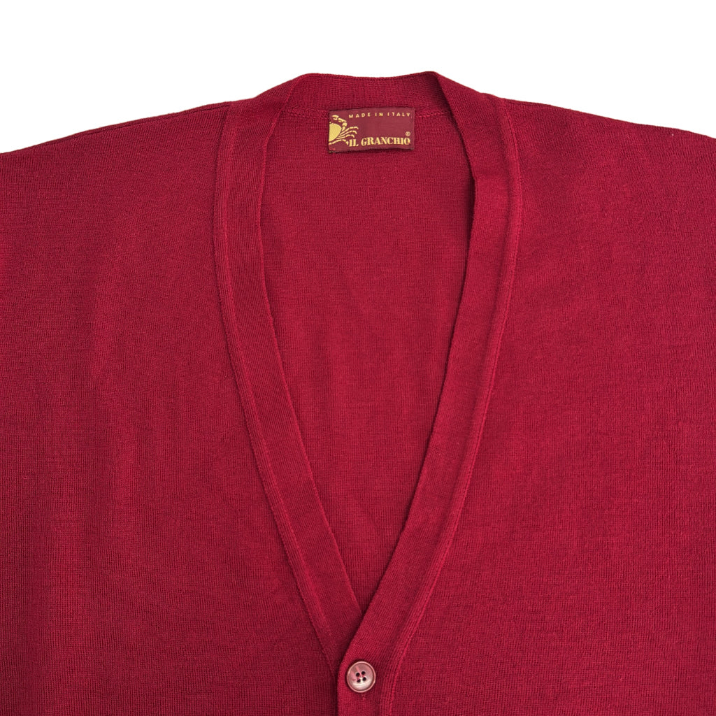 90s IL GRANCHIO Plain Cardigan