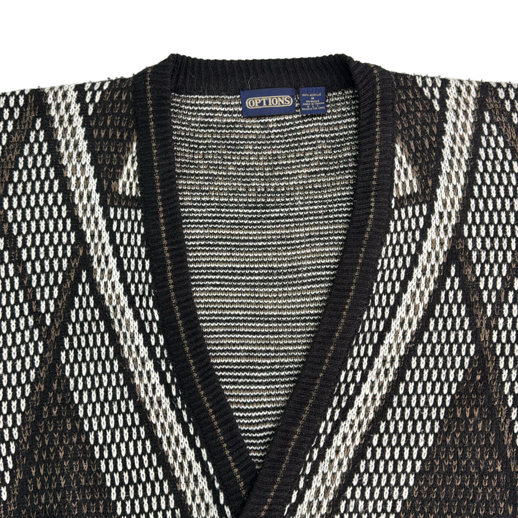 OPTIONS Patterned Cardigan
