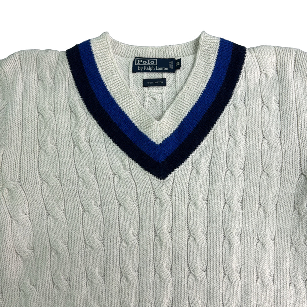 90s Polo by Ralph Lauren V-Neck Sweater