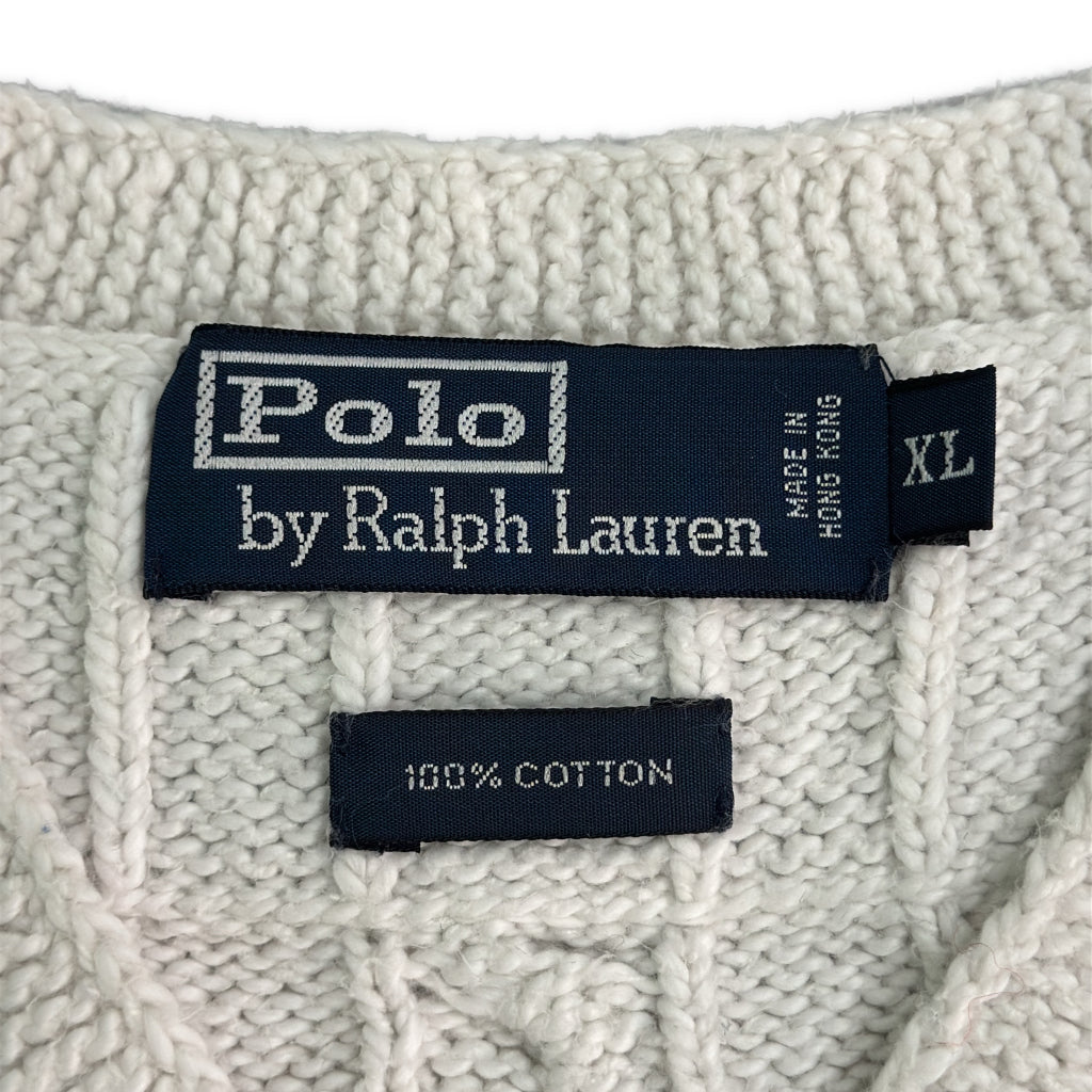90s Polo by Ralph Lauren V-Neck Sweater