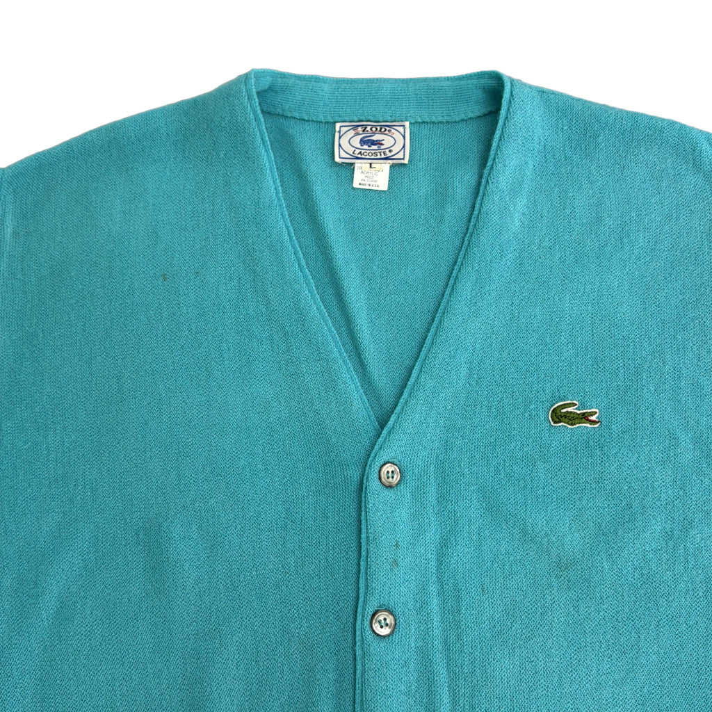 90s IZOD LACOSTE Cardigan
