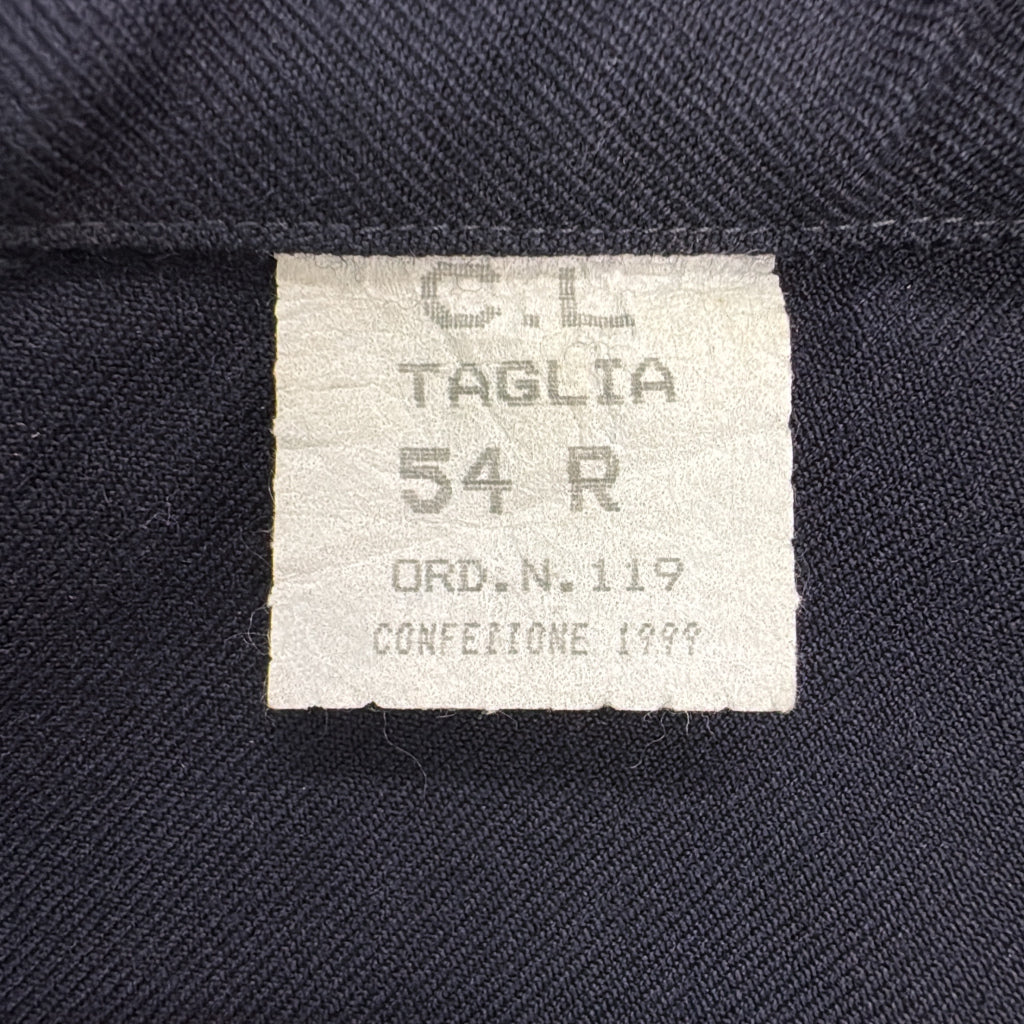 90s Euro Military Sailor Jacket Military Jacket