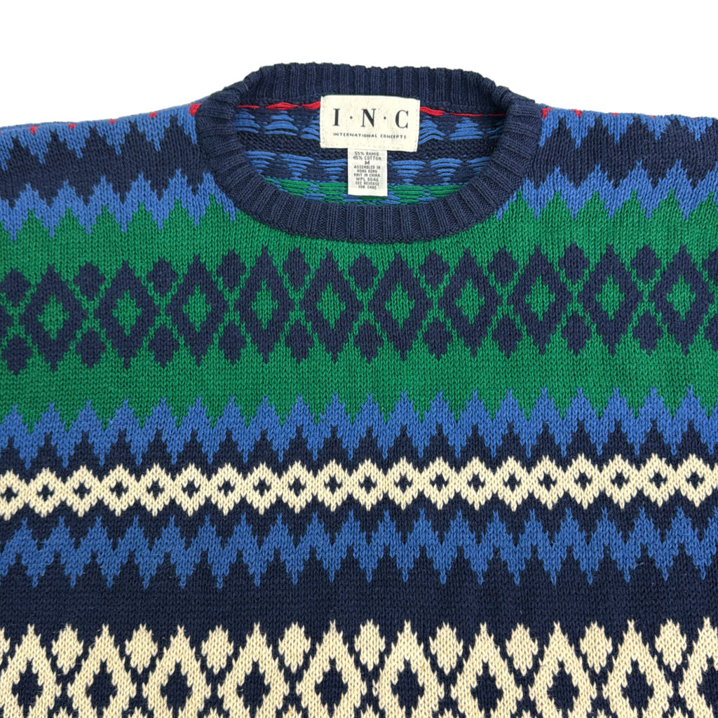 90s I.N.C. INTERNATIONAL CONCEPTS Crewneck Sweater