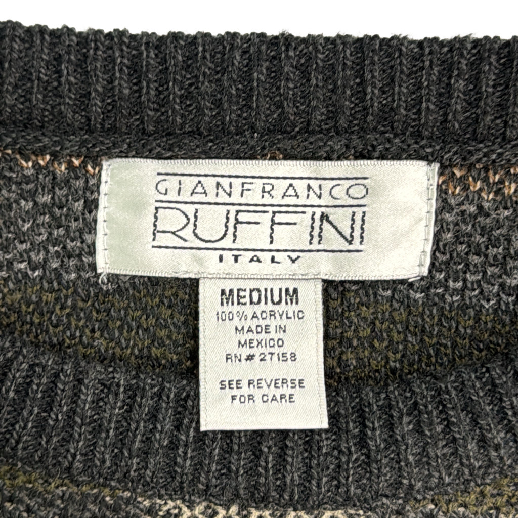 90s GIANFRANCO RUFFINI Crewneck Sweater