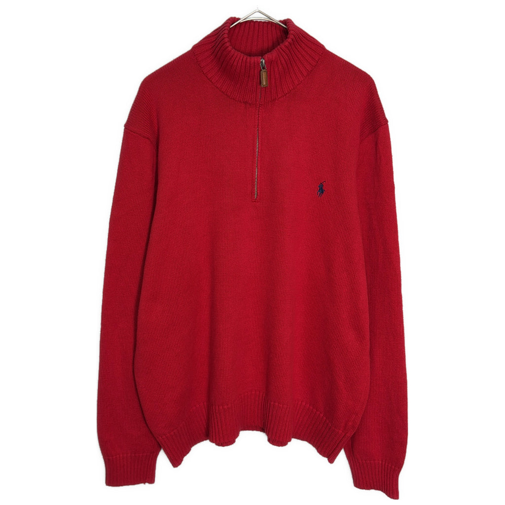 Polo by Ralph Lauren Half Zip Cotton Sweater Half Zip Sweater