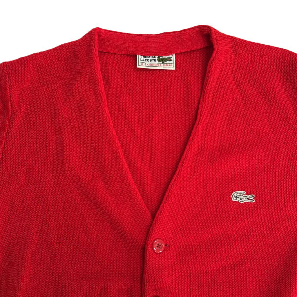 70s CHEMISE LACOSTE Cardigan