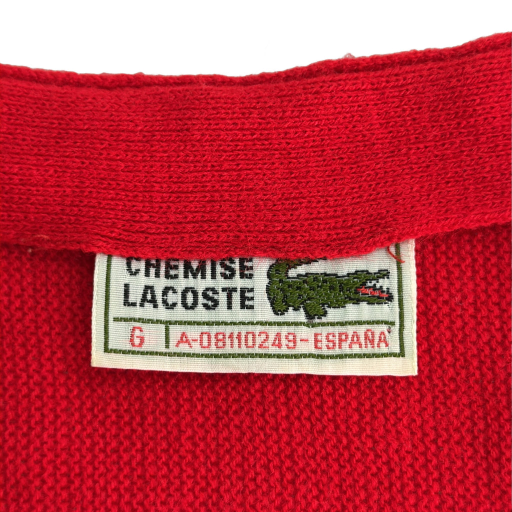70s CHEMISE LACOSTE Cardigan