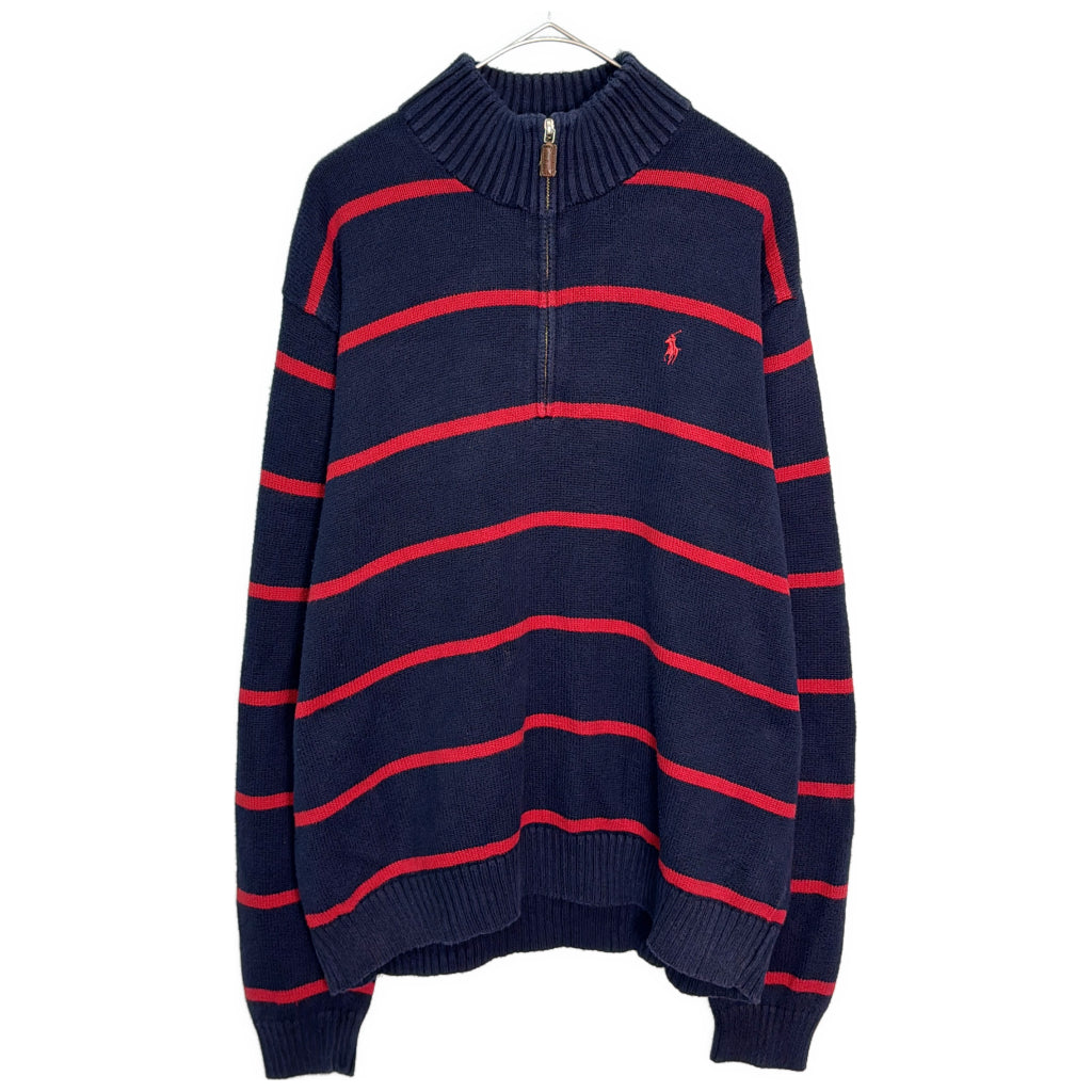 Polo by Ralph Lauren Half Zip Cotton Sweater Half Zip Sweater