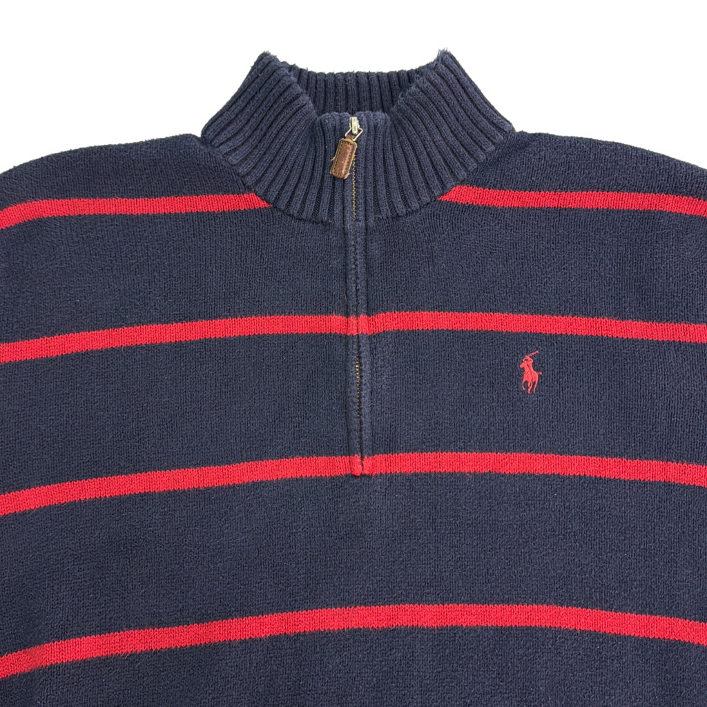 Polo by Ralph Lauren Half Zip Cotton Sweater Half Zip Sweater