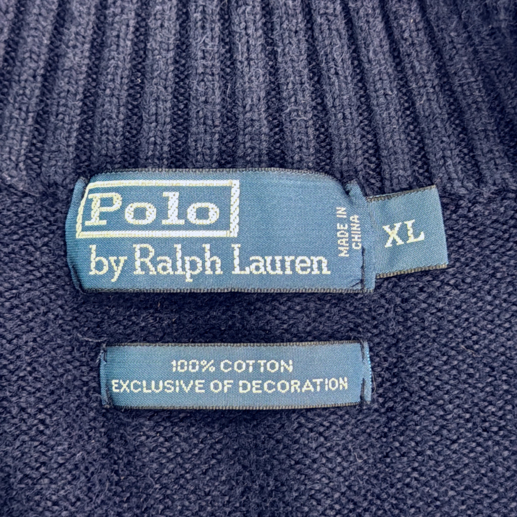 Polo by Ralph Lauren Half Zip Cotton Sweater Half Zip Sweater