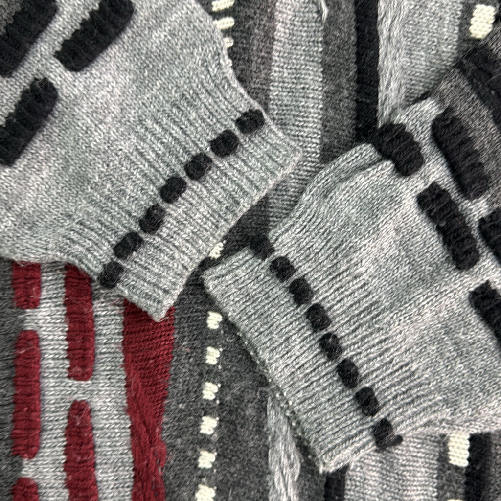 90s Alan Stuart 3D Knit Sweater