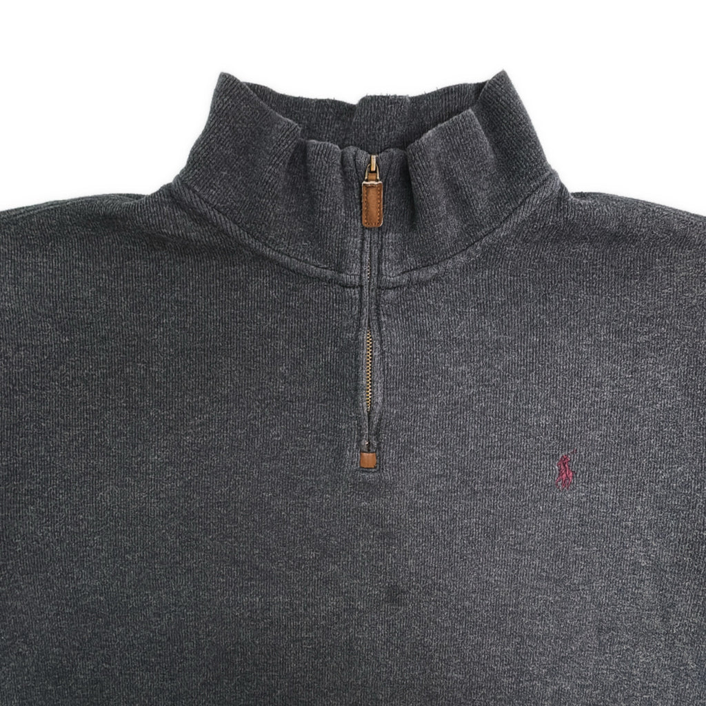 Polo by Ralph Lauren Half Zip Cotton Sweater Half Zip Sweater