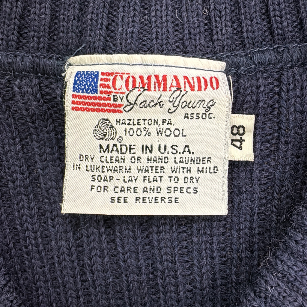 90s Commando By Jack Young Assoc. V-Neck Sweater