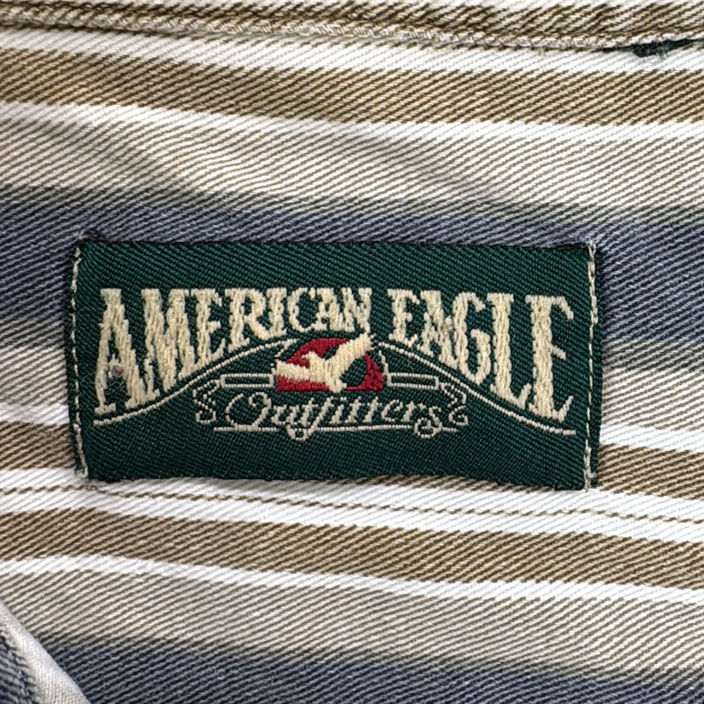 90s American Eagle Stripe Shirt