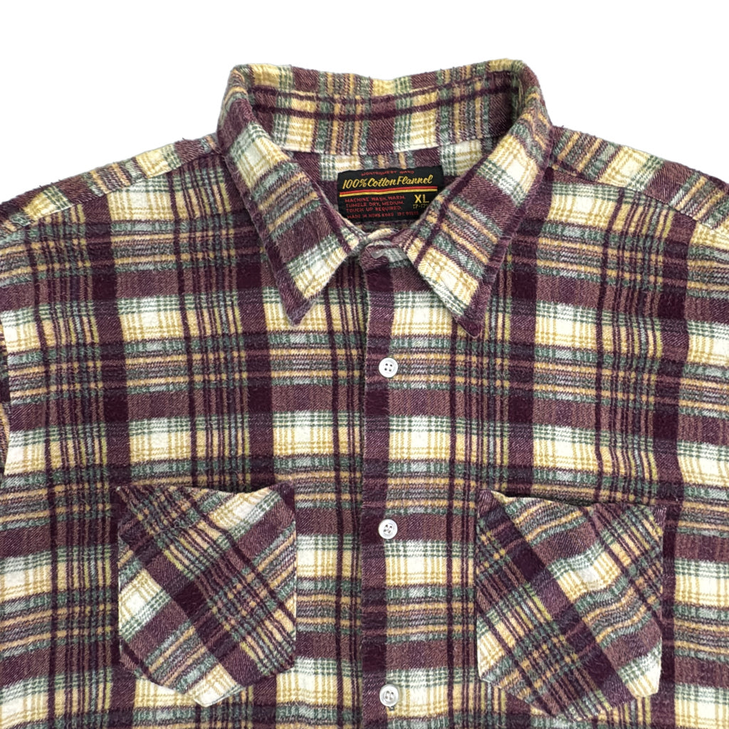 80s MONTGOMERY WARD Flannel Shirt