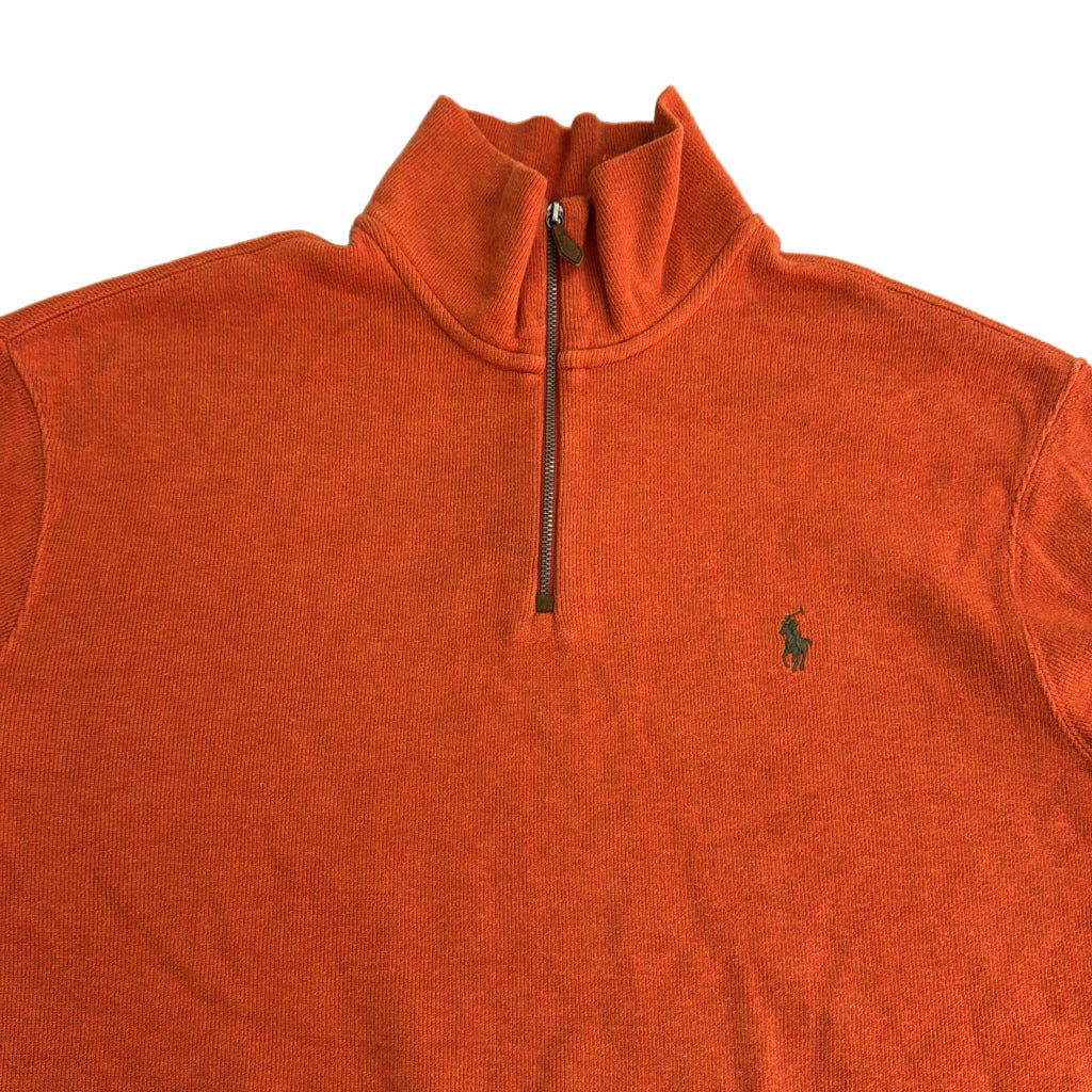 Polo by Ralph Lauren Half Zip Cotton Sweater Half Zip Sweater