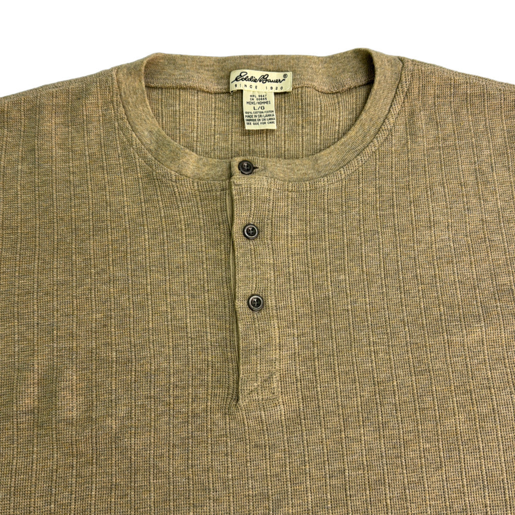 90s Eddie Bauer Henley Neck T-Shirt