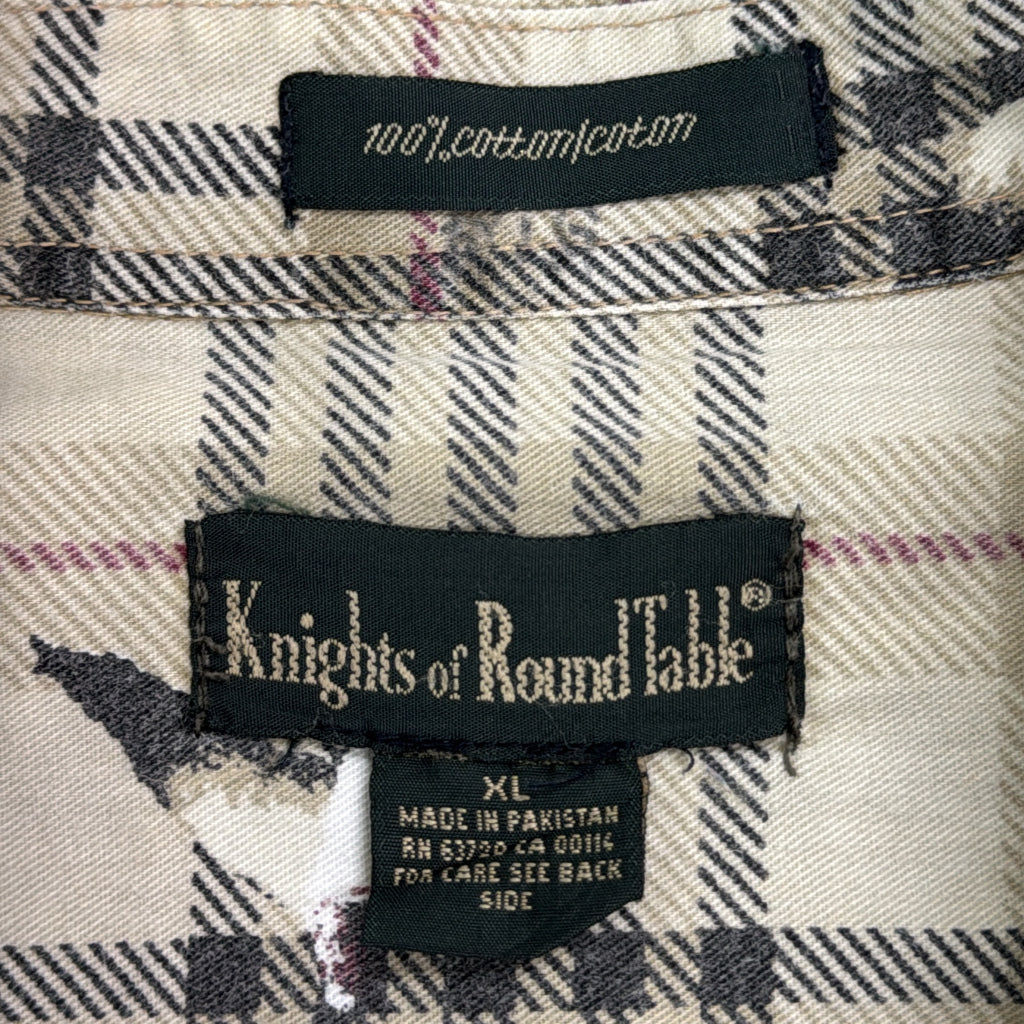 Knights of Round Table Check Shirt