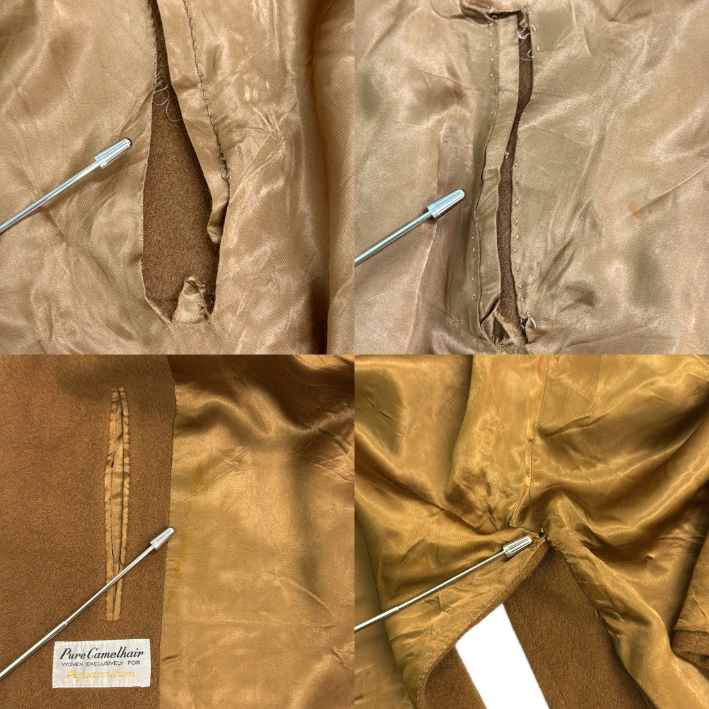 80s Aquascutum Soutien Collar Coat
