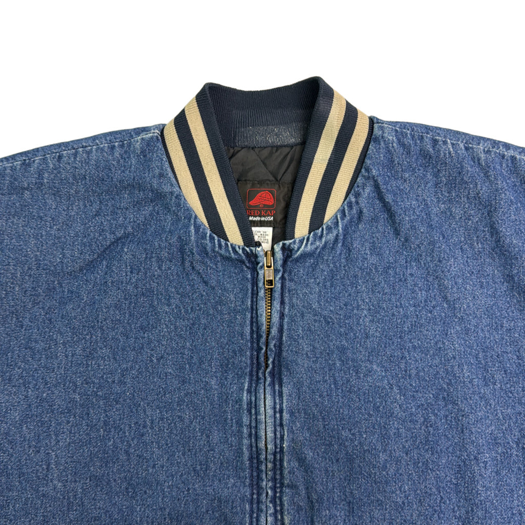 90s RED KAP Stadium Jacket