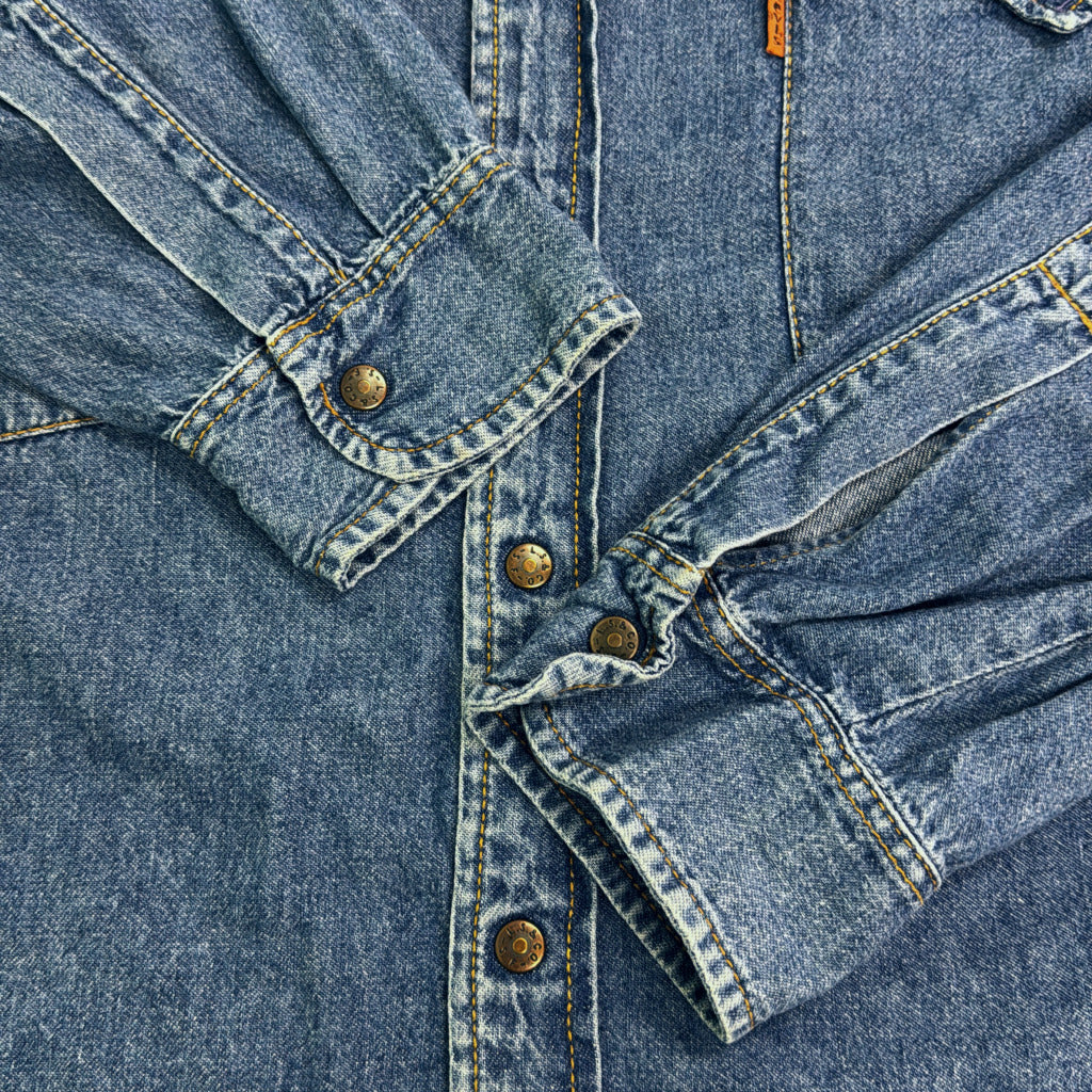 90s Levi's Denim Western Shirt