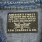 90s Levi's Denim Western Shirt