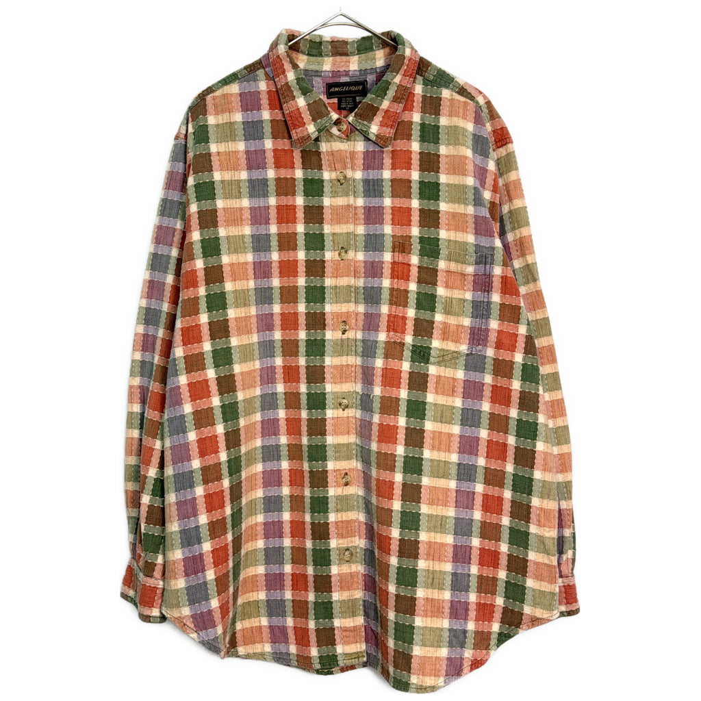 ANGELIQUE Check Shirt