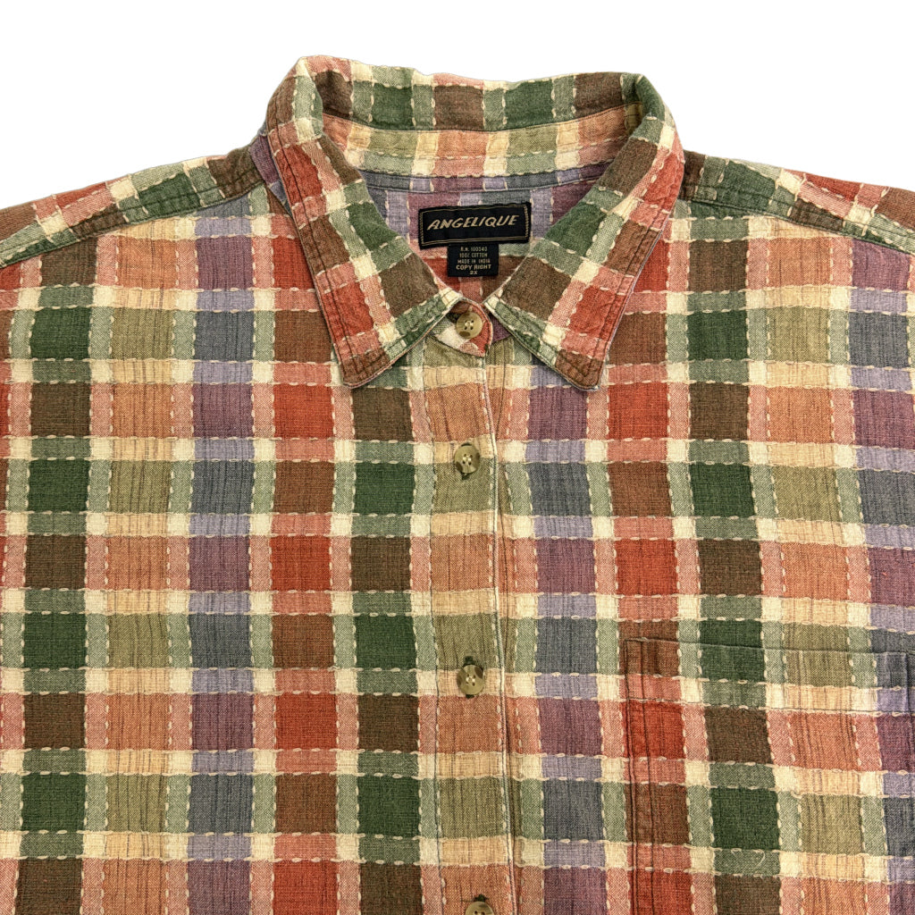 ANGELIQUE Check Shirt