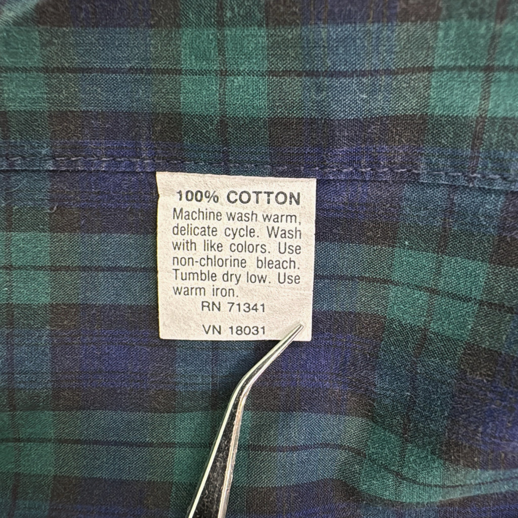 90s L.L.Bean Check Shirt