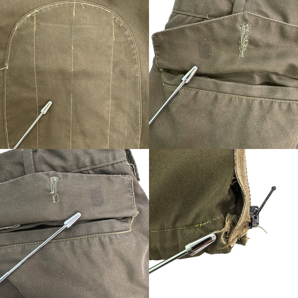 80s Euro Military Parachute Trousers Military Pants