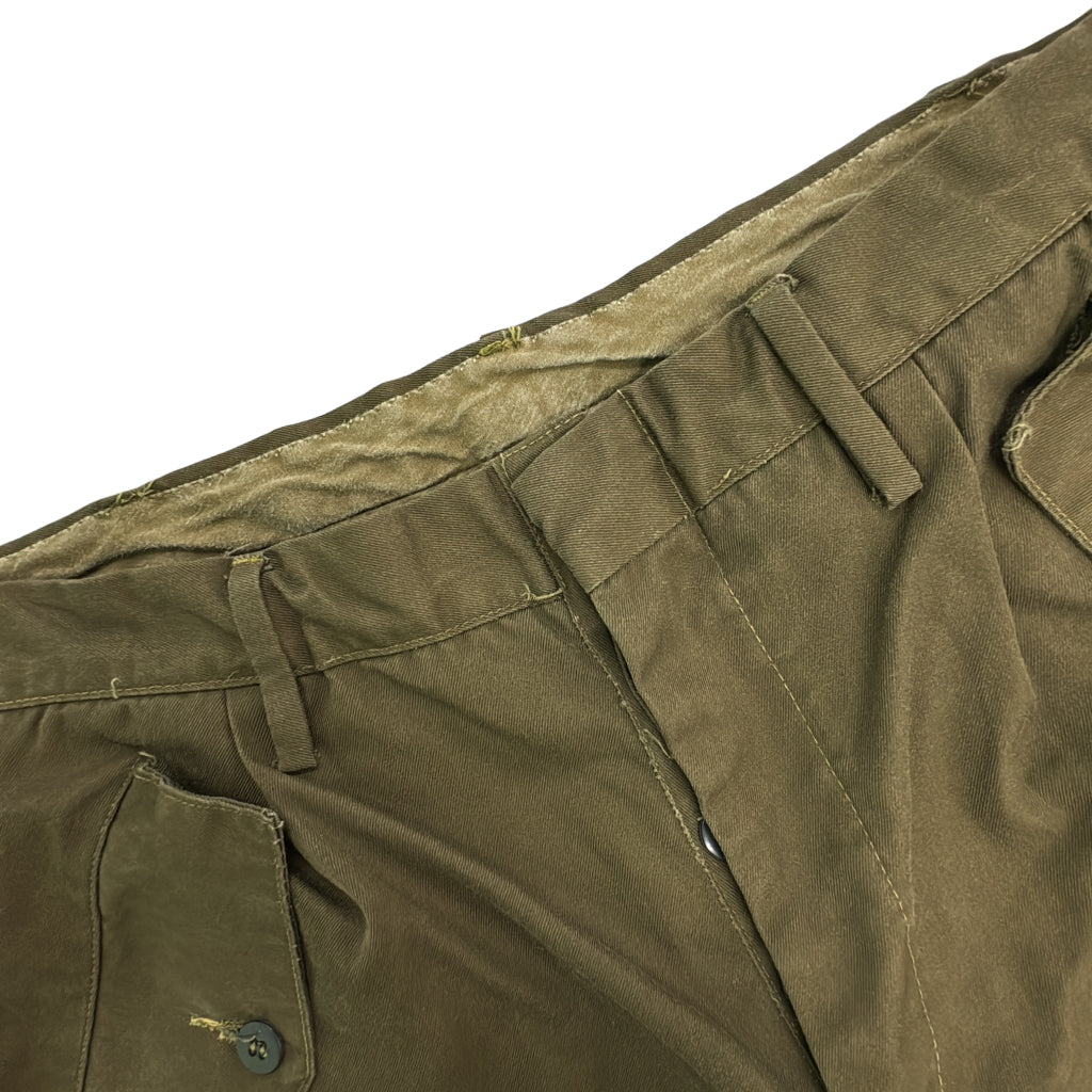 80s Euro Military Parachute Trousers Military Pants
