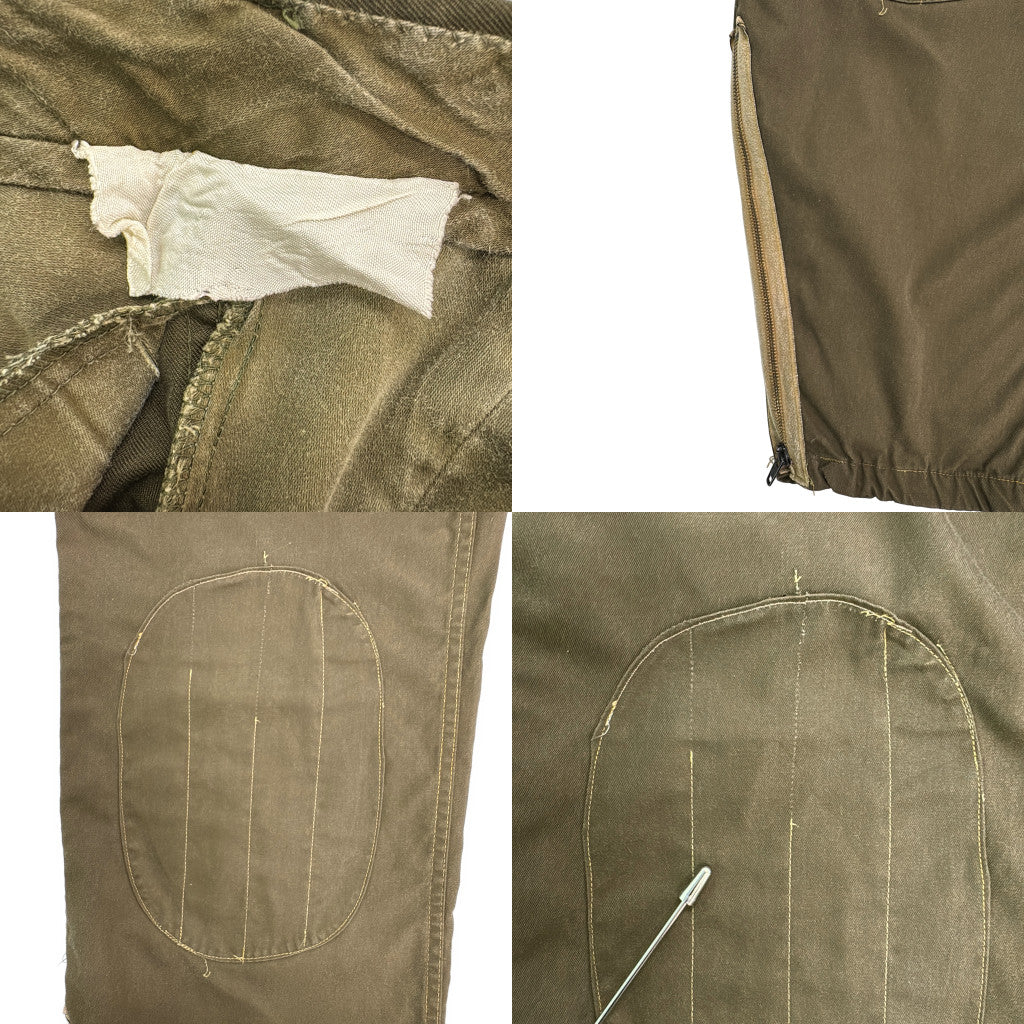 80s Euro Military Parachute Trousers Military Pants
