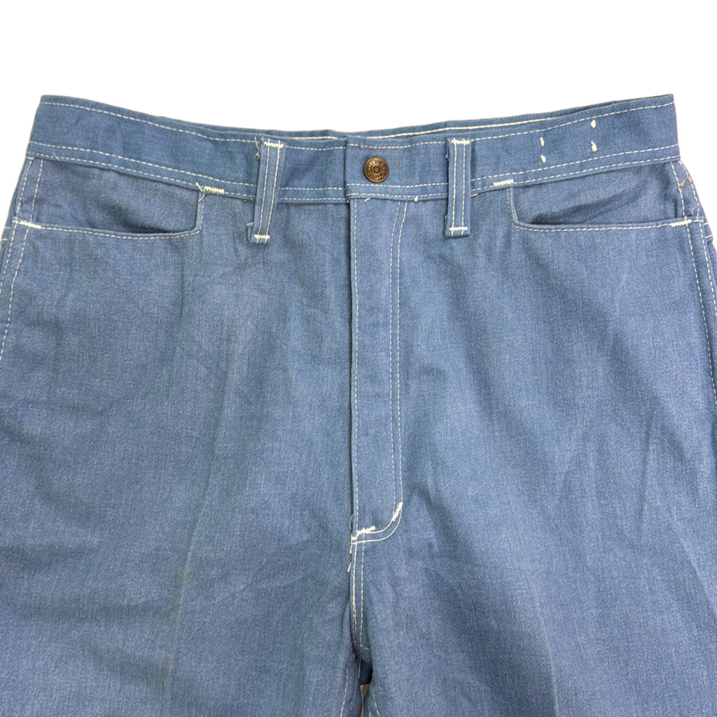70s RED SNAP Work Pants