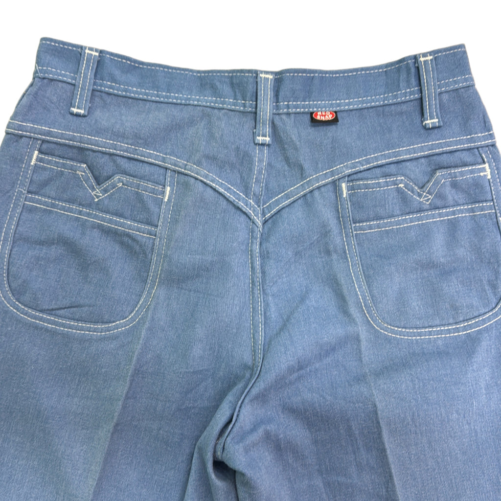 70s RED SNAP Work Pants