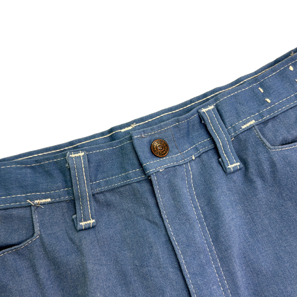 70s RED SNAP Work Pants