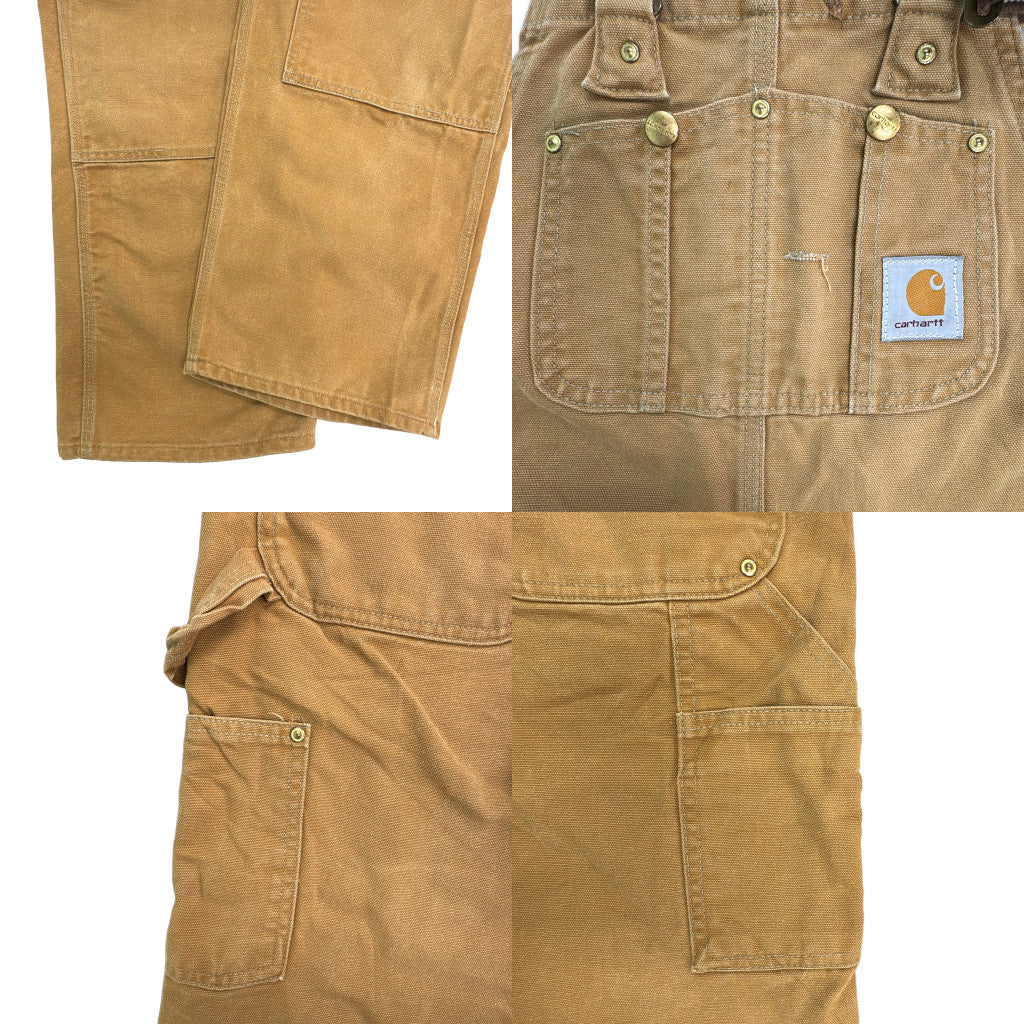 Carhartt Duck Double Knee Bib Overall