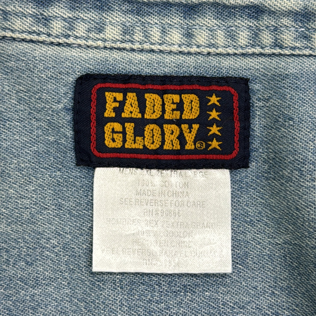 90s FADED GLORY Check Shirt