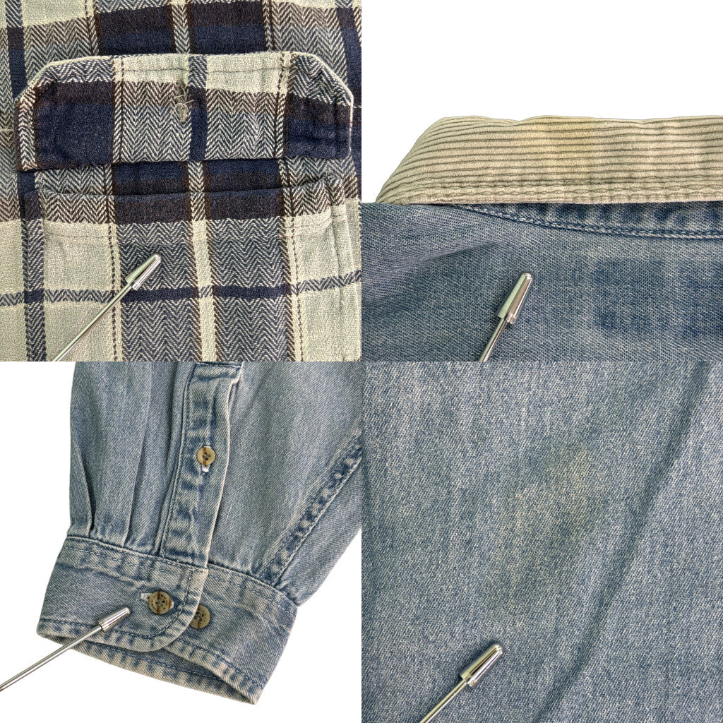 90s FADED GLORY Check Shirt