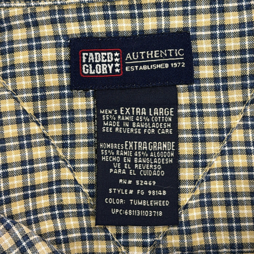 FADED GLORY Check Shirt