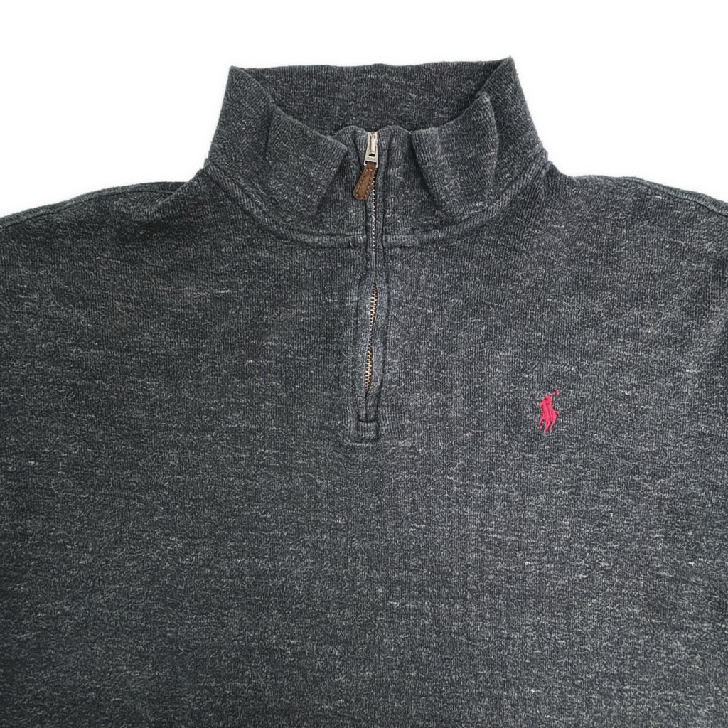 Polo by Ralph Lauren Half Zip Cotton Sweater Half Zip Sweater