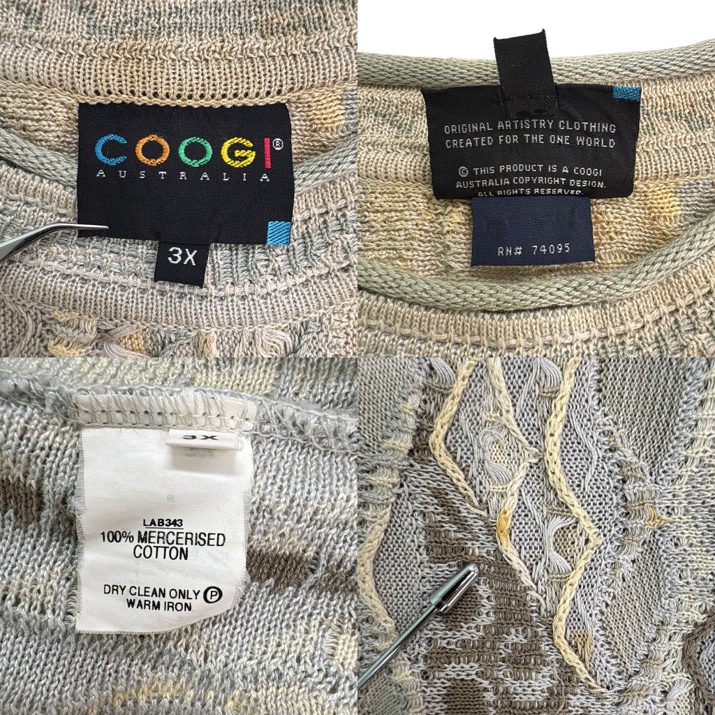 COOGI 3D Knit Sweater