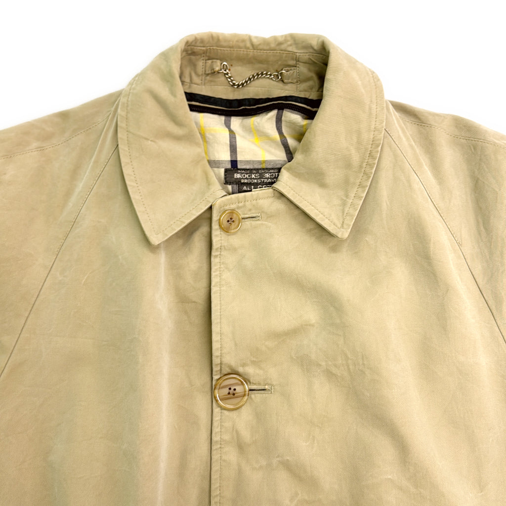 80s Brooks Brothers Soutien Collar Coat