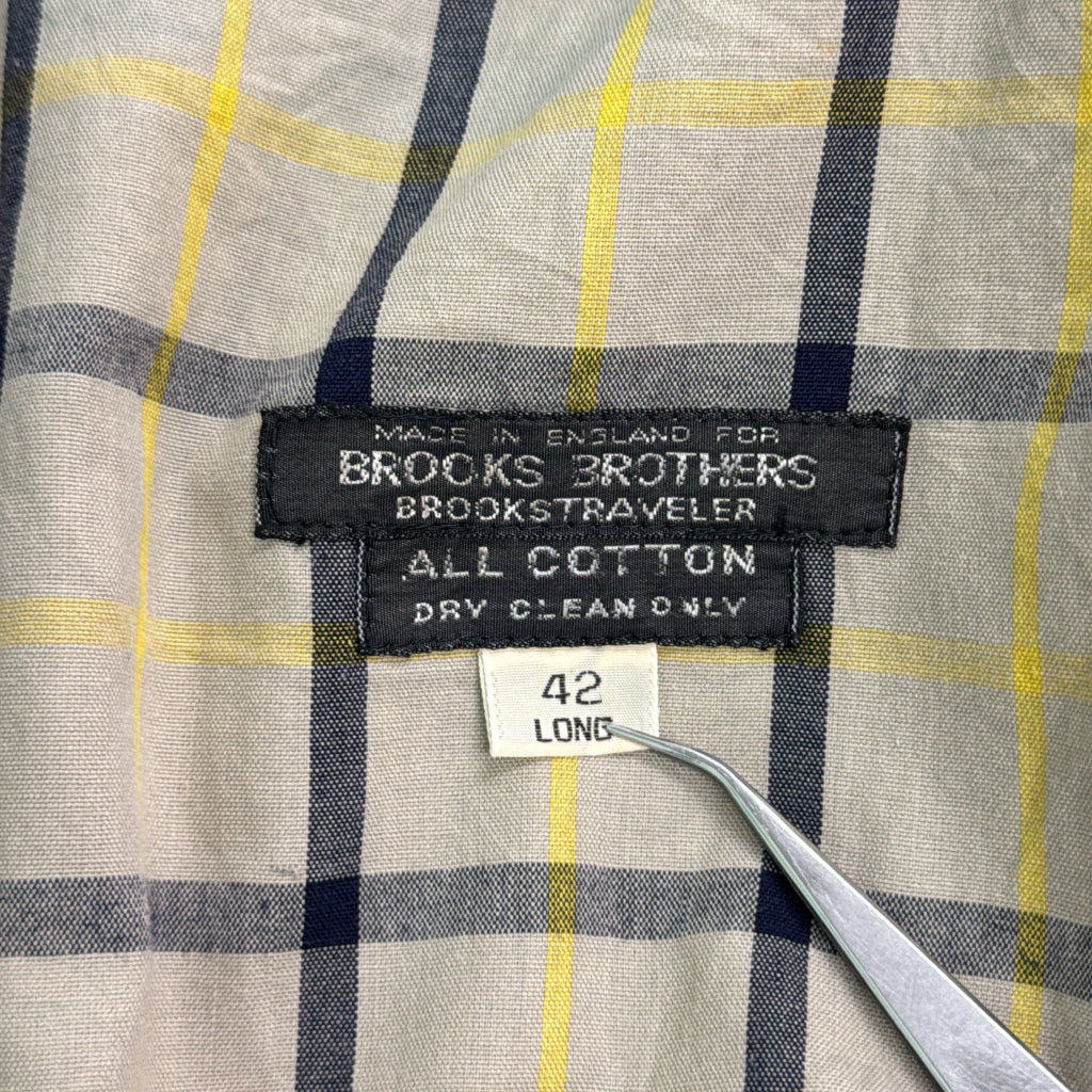 80s Brooks Brothers Soutien Collar Coat
