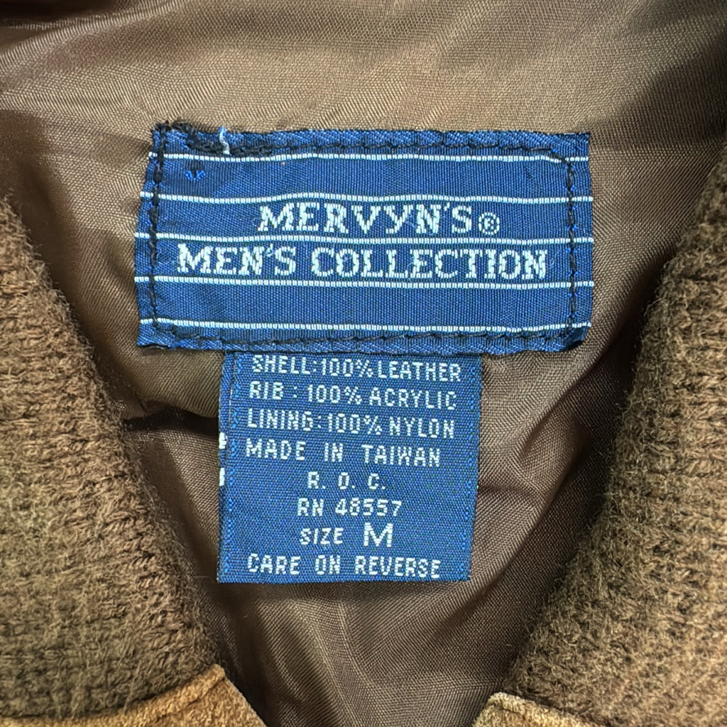 MERVYN'S MEN'S COLLECTION Leather Jacket