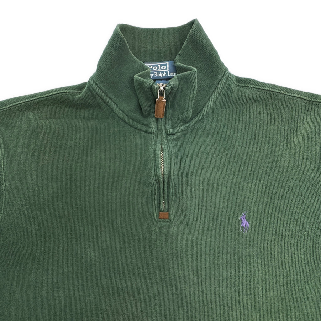 Polo by Ralph Lauren Half Zip Cotton Sweater Half Zip Sweater